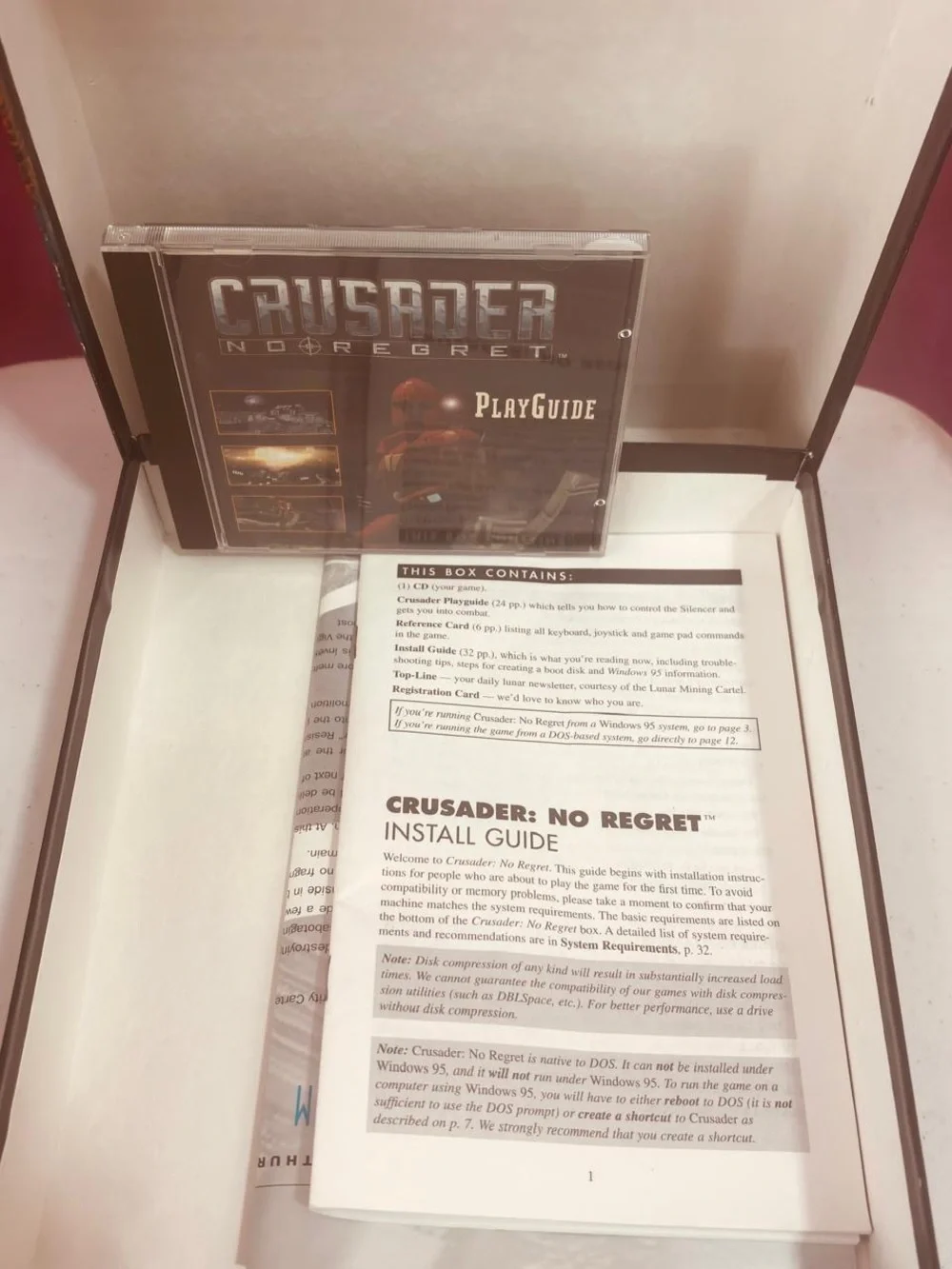 Origins Crusader No Regret – Red and Black Cover Artwork